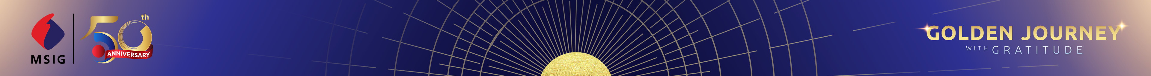 MSIG 50th Anniversary Header